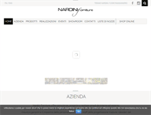 Tablet Screenshot of nardiniforniture.com